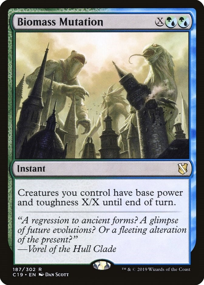 Image for Biomass Mutation (187) (C19) - Magic: The Gathering