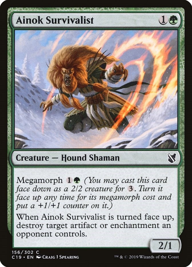 Ainok Survivalist (156) (C19)