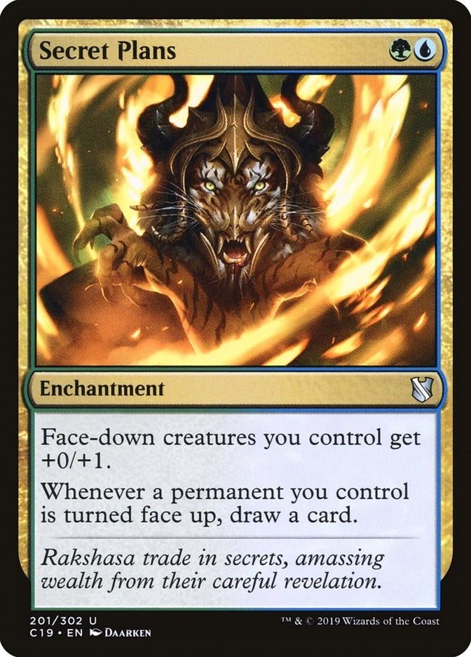 Image for Secret Plans (201) (C19) - Magic: The Gathering