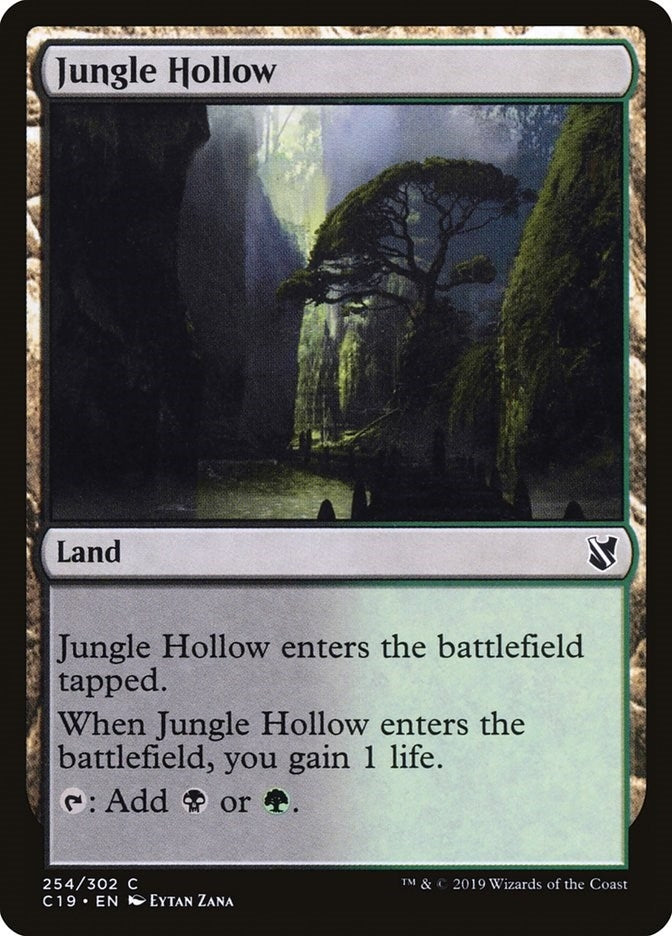 Image for Jungle Hollow (254) (C19) - Magic: The Gathering