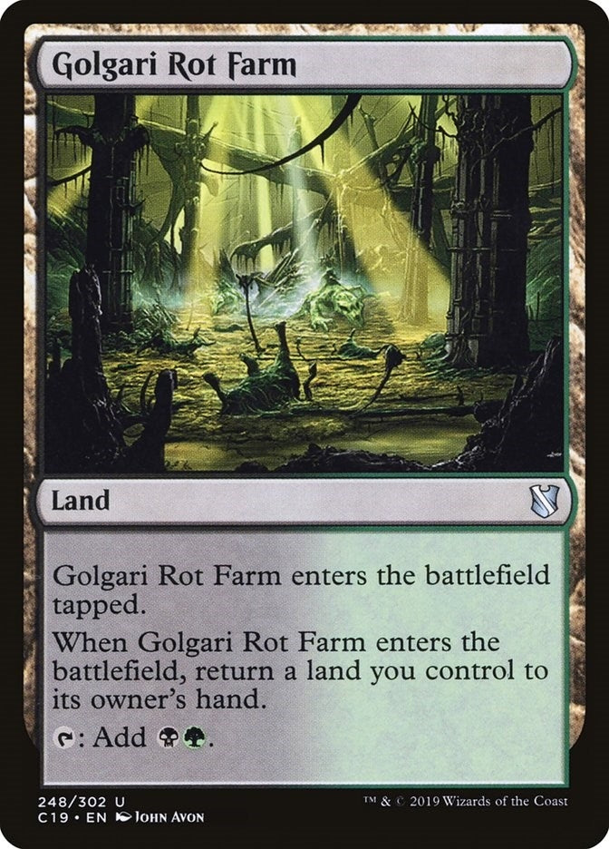 Image for Golgari Rot Farm (248) (C19) - Magic: The Gathering