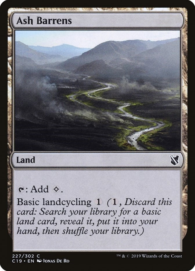Image for Ash Barrens (227) (C19) - Magic: The Gathering