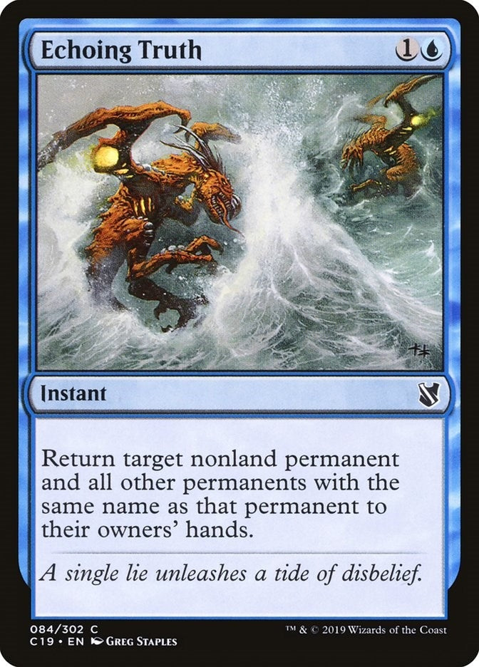 Image for Echoing Truth (84) (C19) - Magic: The Gathering