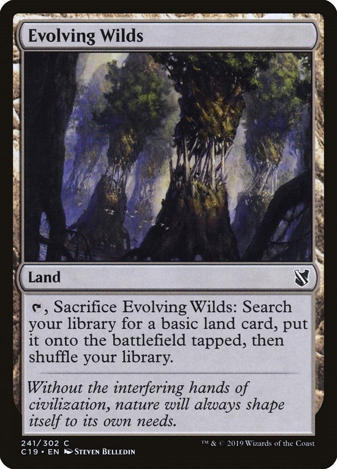 Image for Evolving Wilds (241) (C19) - Magic: The Gathering