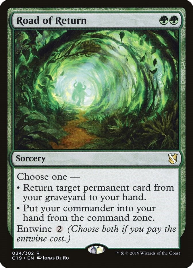 Image for Road of Return (34) (C19) - Magic: The Gathering
