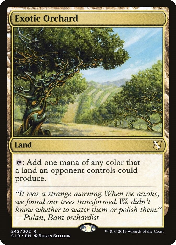 Image for Exotic Orchard (242) (C19) - Magic: The Gathering