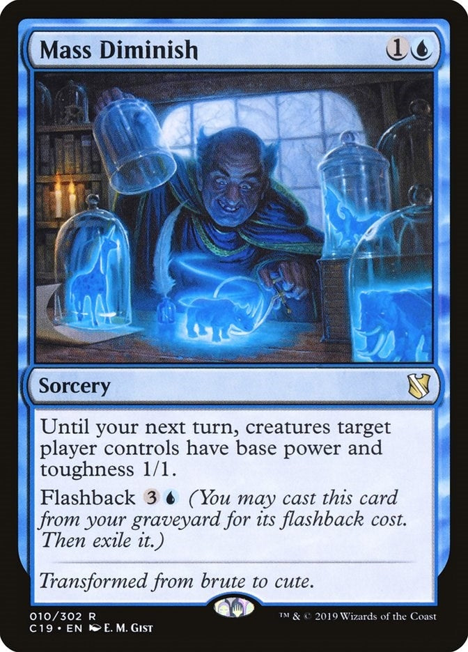 Image for Mass Diminish (10) (C19) - Magic: The Gathering