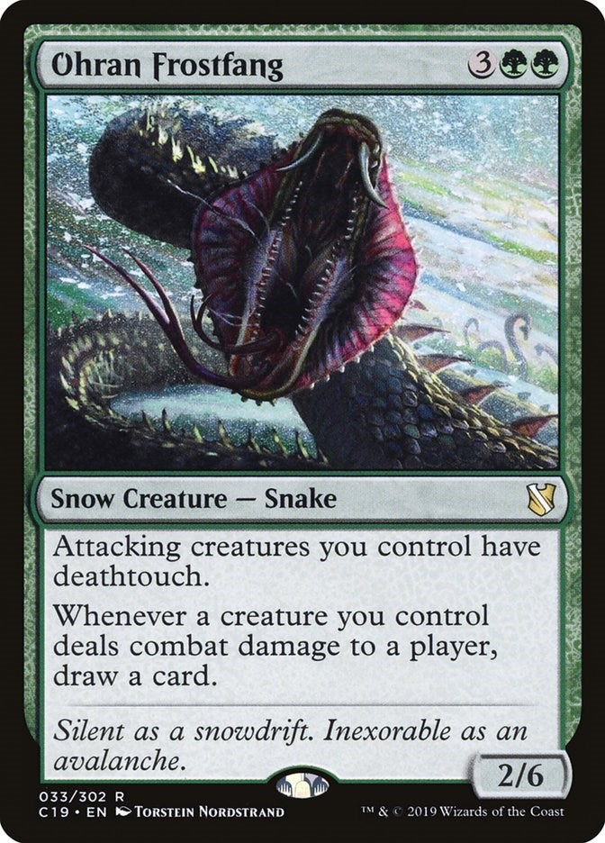 Image for Ohran Frostfang (33) (C19) - Magic: The Gathering