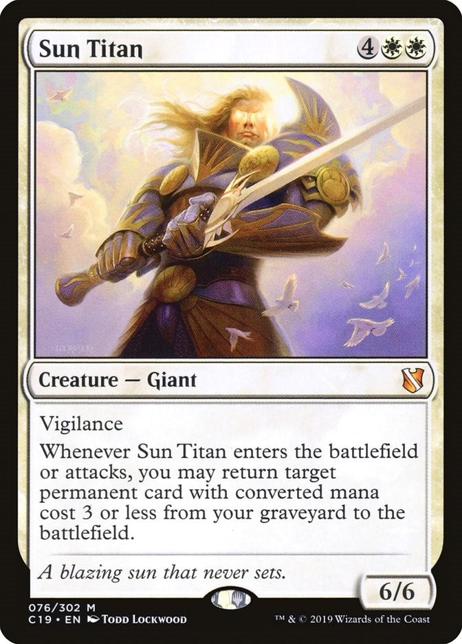 Image for Sun Titan (76) (C19) - Magic: The Gathering