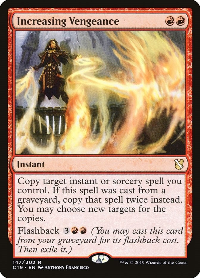 Image for Increasing Vengeance (147) (C19) - Magic: The Gathering