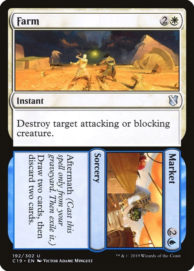 Image for Farm // Market (192) (C19) - Magic: The Gathering