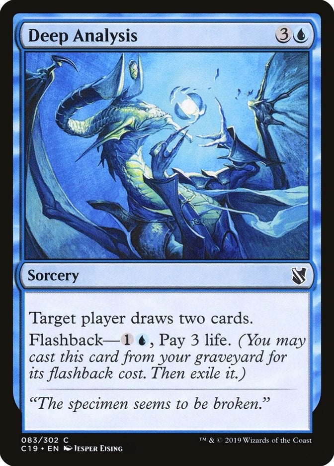 Image for Deep Analysis (83) (C19) - Magic: The Gathering