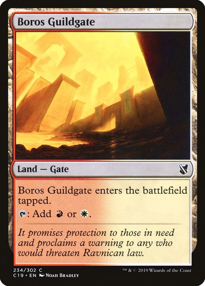 Image for Boros Guildgate (234) (C19) - Magic: The Gathering