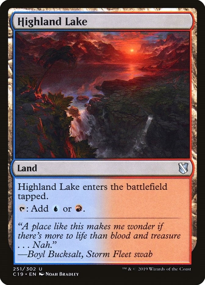 Image for Highland Lake (251) (C19) - Magic: The Gathering