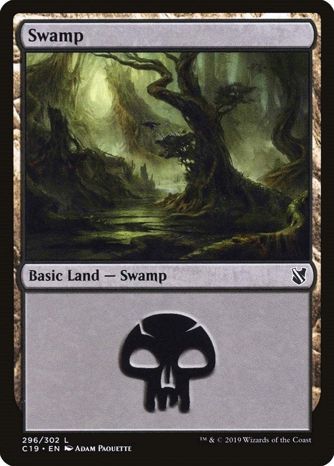 Image for Swamp (296) (296) (C19) - Magic: The Gathering