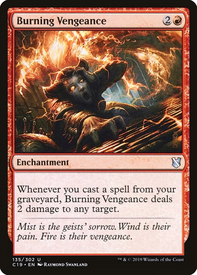 Image for Burning Vengeance (135) (C19) - Magic: The Gathering
