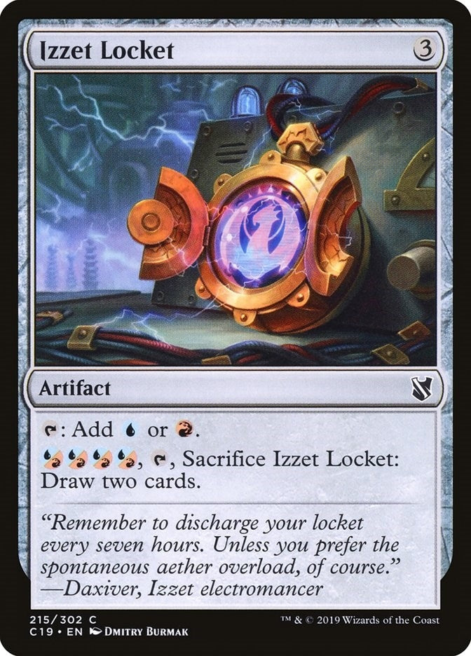 Image for Izzet Locket (215) (C19) - Magic: The Gathering
