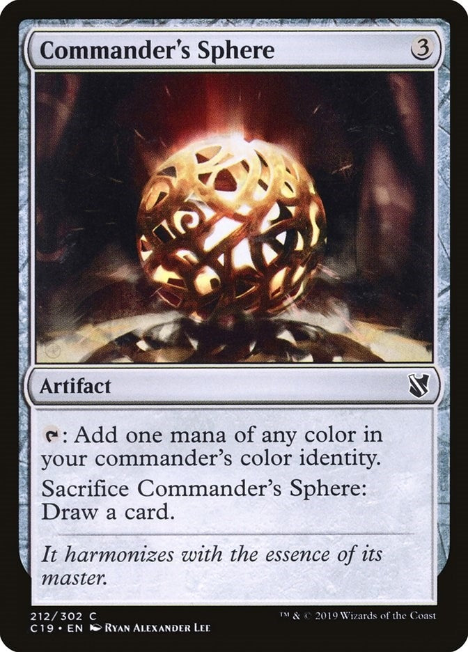 Image for Commander's Sphere (212) (C19) - Magic: The Gathering