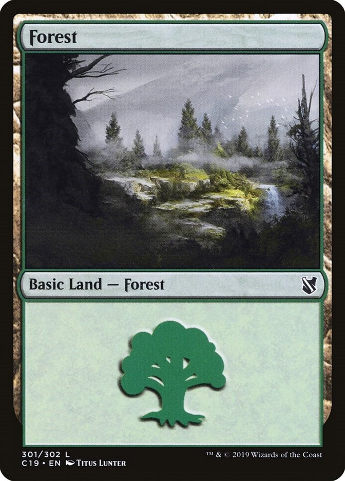 Image for Forest (301) (301) (C19) - Magic: The Gathering