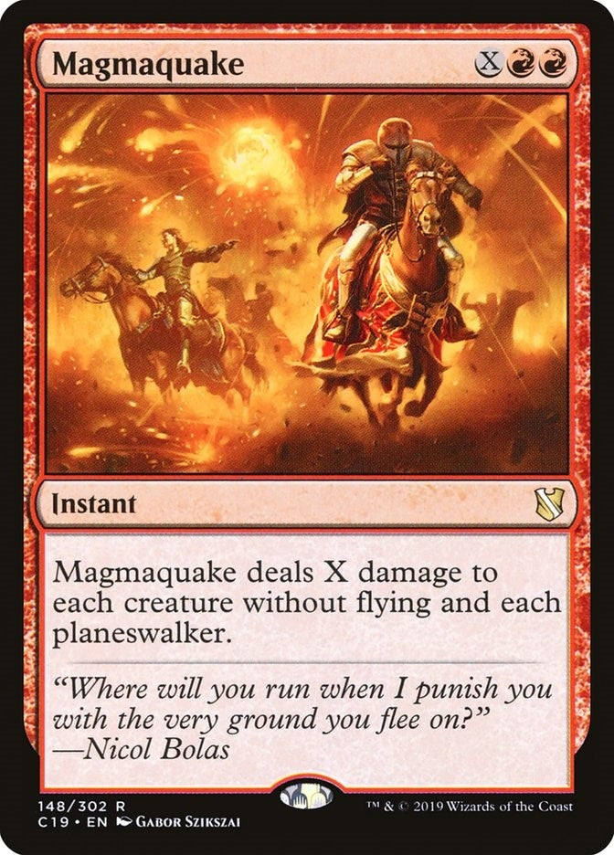 Image for Magmaquake (148) (C19) - Magic: The Gathering