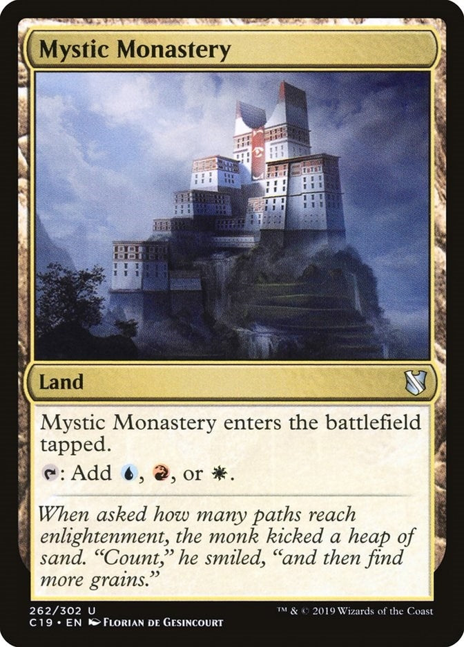 Image for Mystic Monastery (262) (C19) - Magic: The Gathering