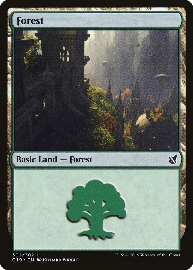 Image for Forest (302) (302) (C19) - Magic: The Gathering