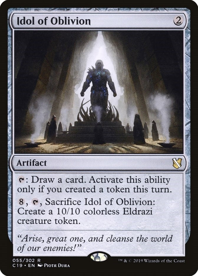 Image for Idol of Oblivion (55) (C19) - Magic: The Gathering