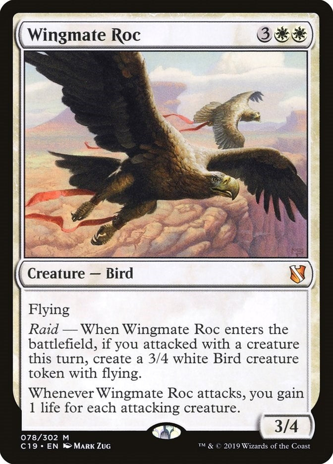 Image for Wingmate Roc (78) (C19) - Magic: The Gathering