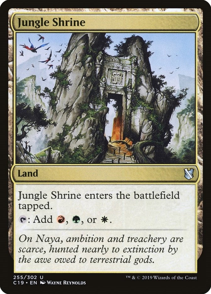 Image for Jungle Shrine (255) (C19) - Magic: The Gathering