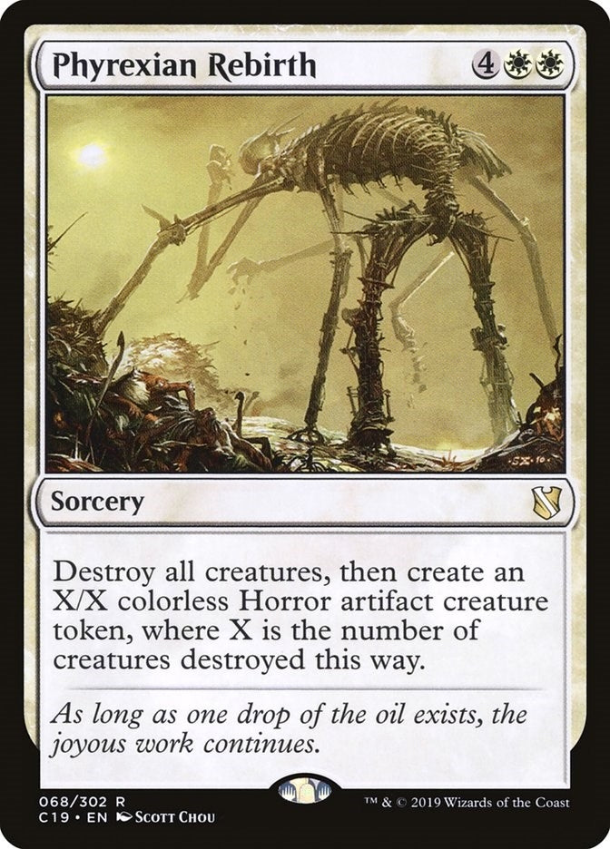 Image for Phyrexian Rebirth (68) (C19) - Magic: The Gathering