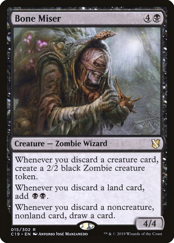 Image for Bone Miser (15) (C19) - Magic: The Gathering