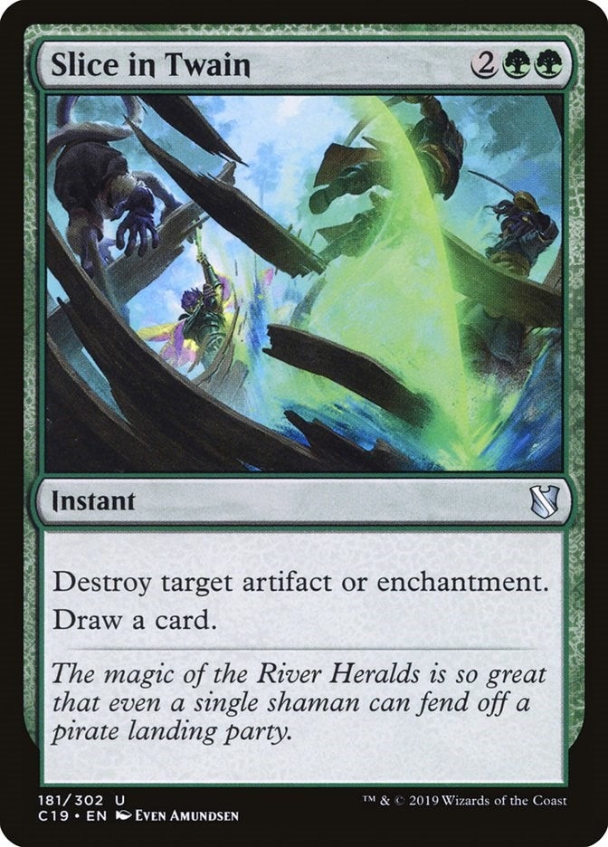 Image for Slice in Twain (181) (C19) - Magic: The Gathering