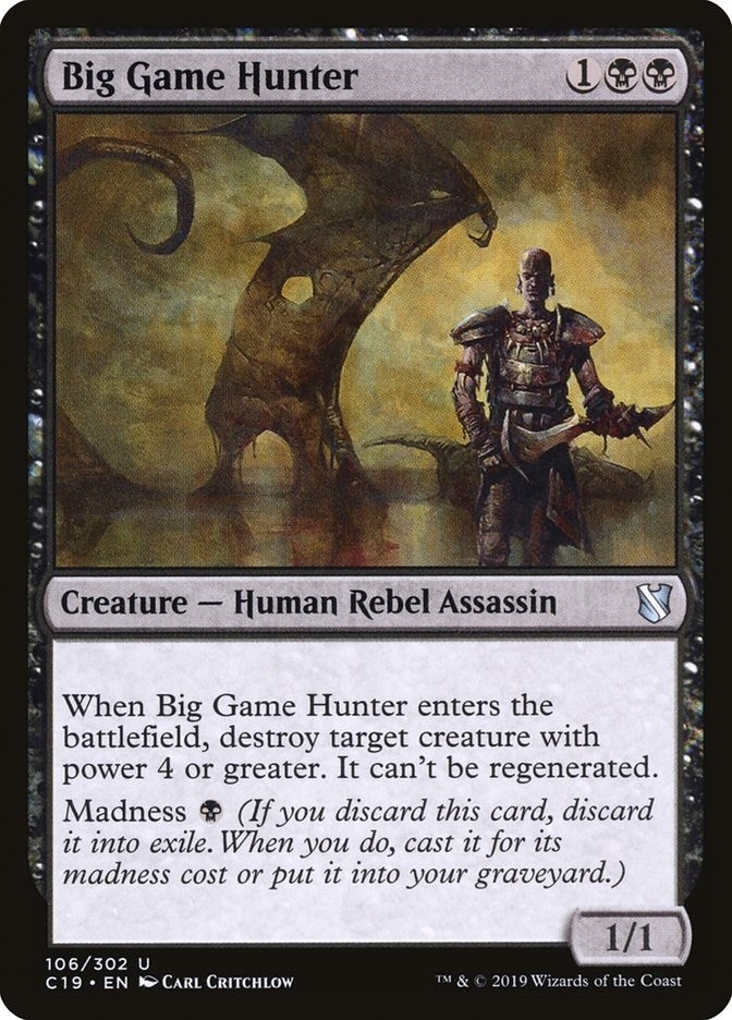 Image for Big Game Hunter (106) (C19) - Magic: The Gathering