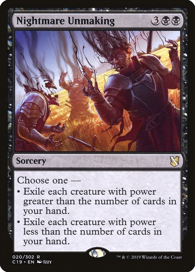 Image for Nightmare Unmaking (20) (C19) - Magic: The Gathering