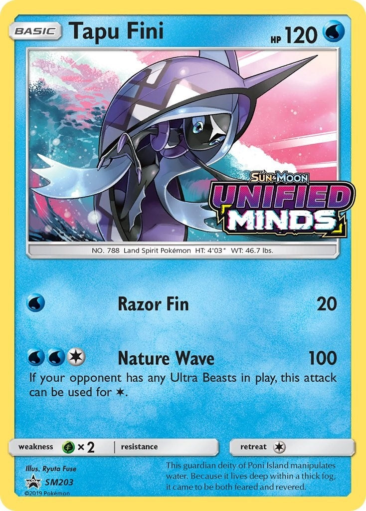Tapu Fini - SM203 (Prerelease) (SM203) (SMP)