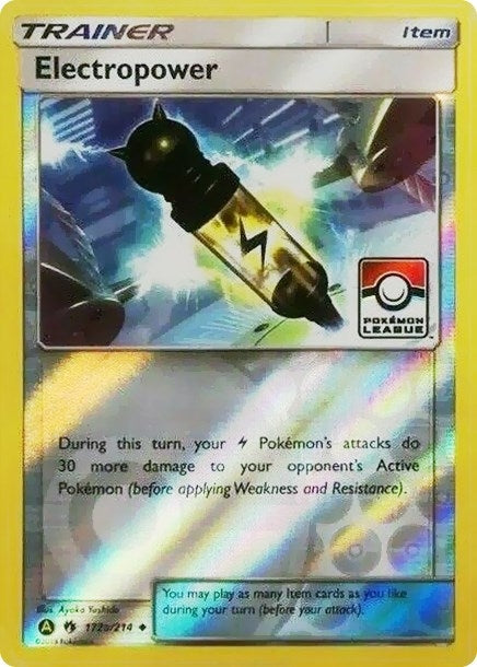 Electropower - 172a/214 (Pokemon League) (172a/214) (PR)