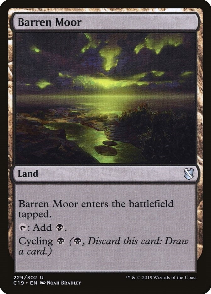 Image for Barren Moor (229) (C19) - Magic: The Gathering