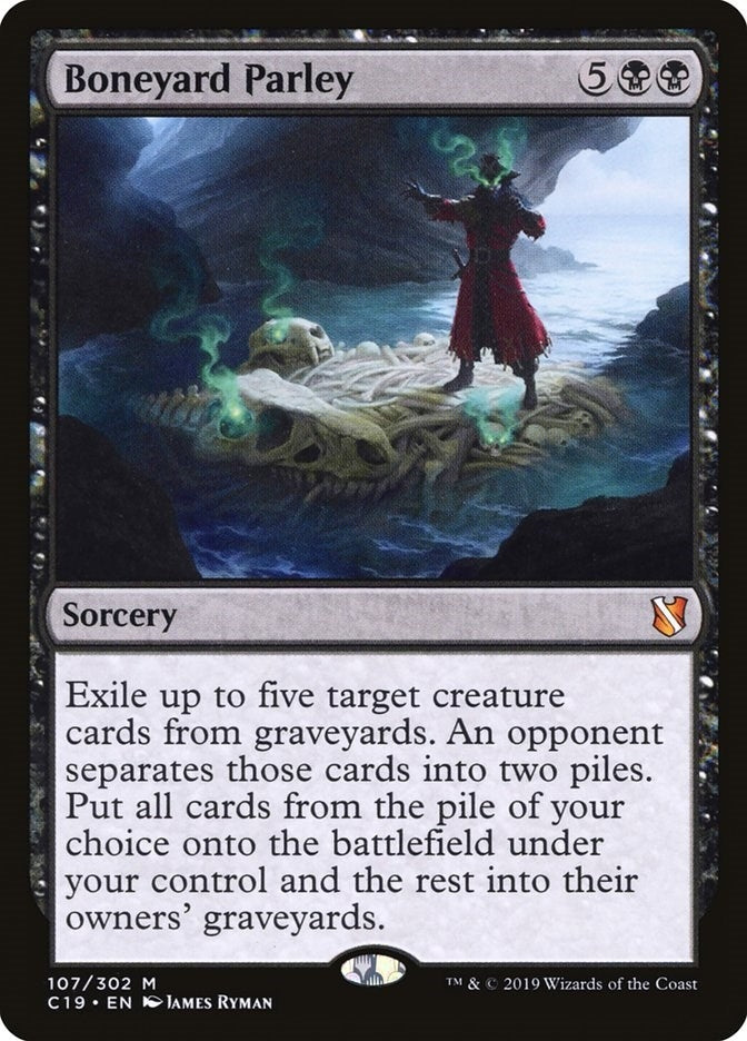 Image for Boneyard Parley (107) (C19) - Magic: The Gathering