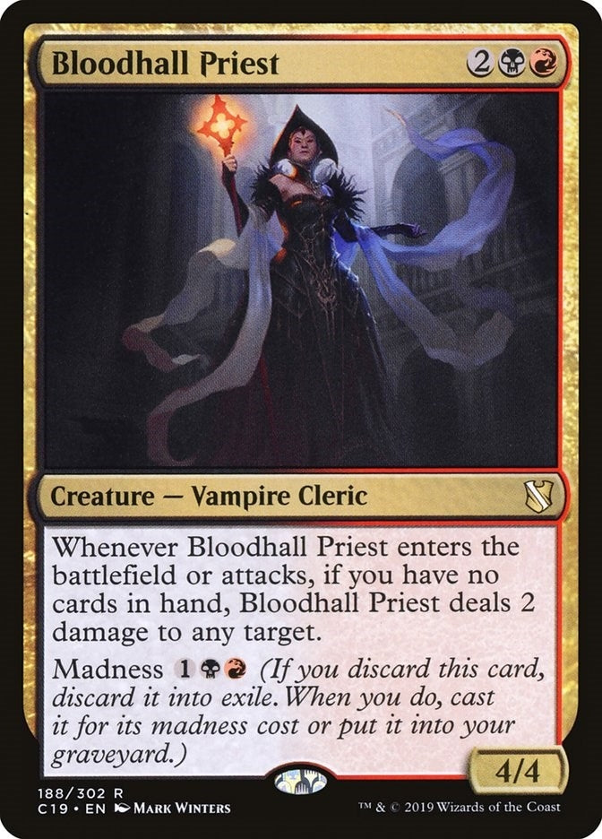 Image for Bloodhall Priest (188) (C19) - Magic: The Gathering