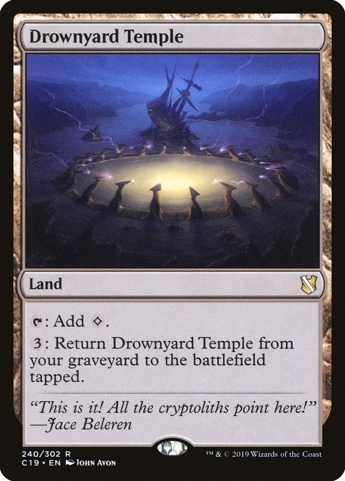 Image for Drownyard Temple (240) (C19) - Magic: The Gathering