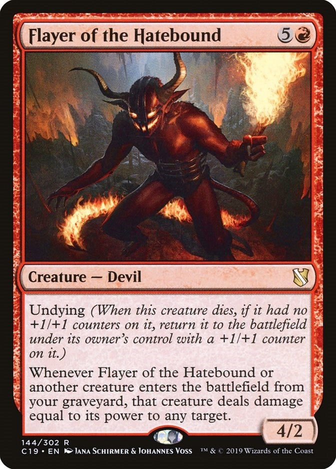 Image for Flayer of the Hatebound (144) (C19) - Magic: The Gathering