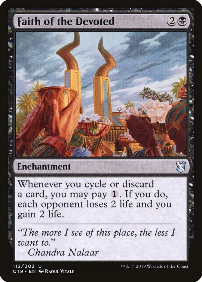 Image for Faith of the Devoted (112) (C19) - Magic: The Gathering