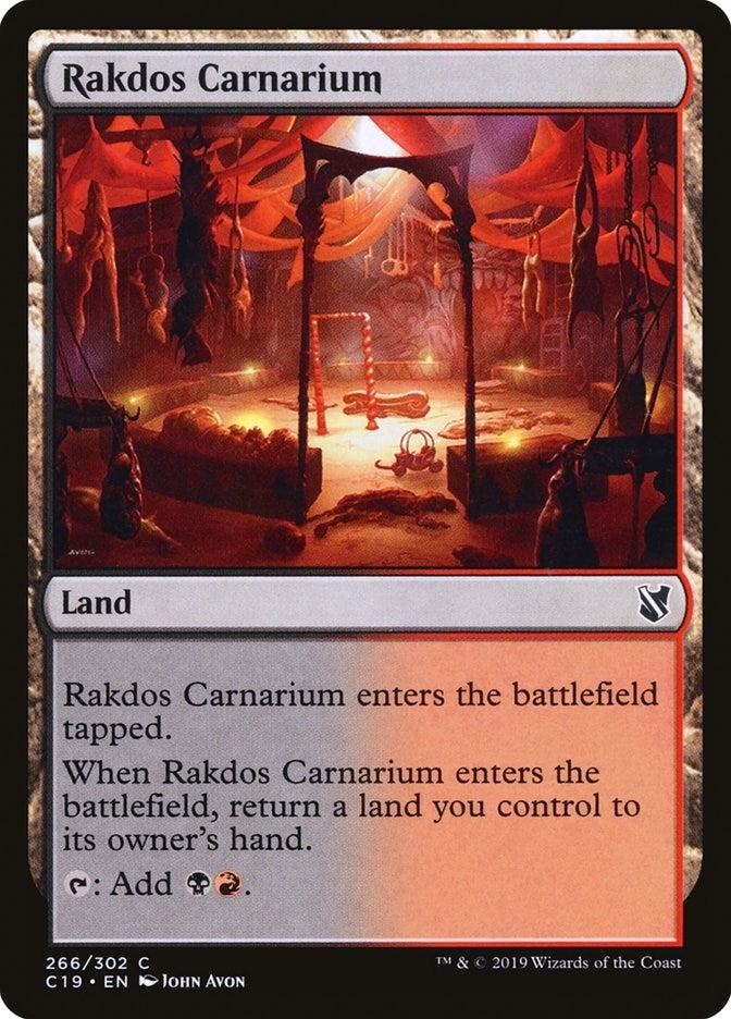 Image for Rakdos Carnarium (266) (C19) - Magic: The Gathering