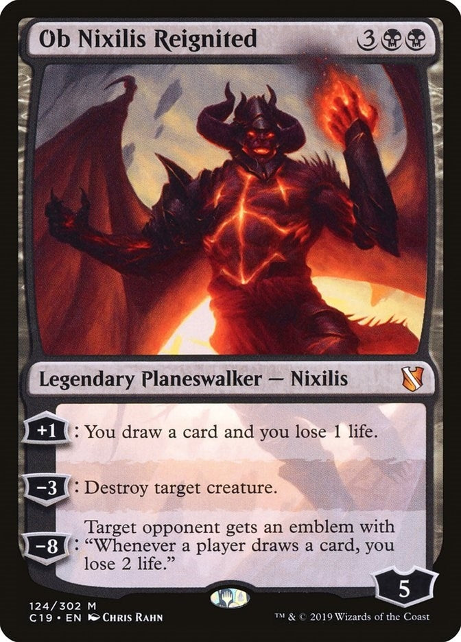 Image for Ob Nixilis Reignited (124) (C19) - Magic: The Gathering