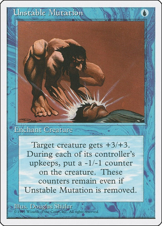 Image for Unstable Mutation (4ED) - Magic: The Gathering