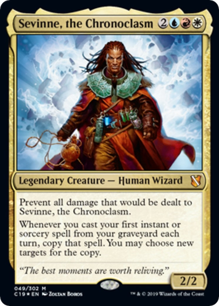Image for Sevinne, the Chronoclasm (Commander 2019) (49) (OVER) - Magic: The Gathering