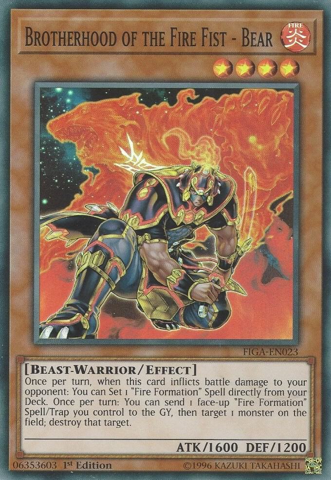 Brotherhood of the Fire Fist - Bear (FIGA-EN023) (FIGA)