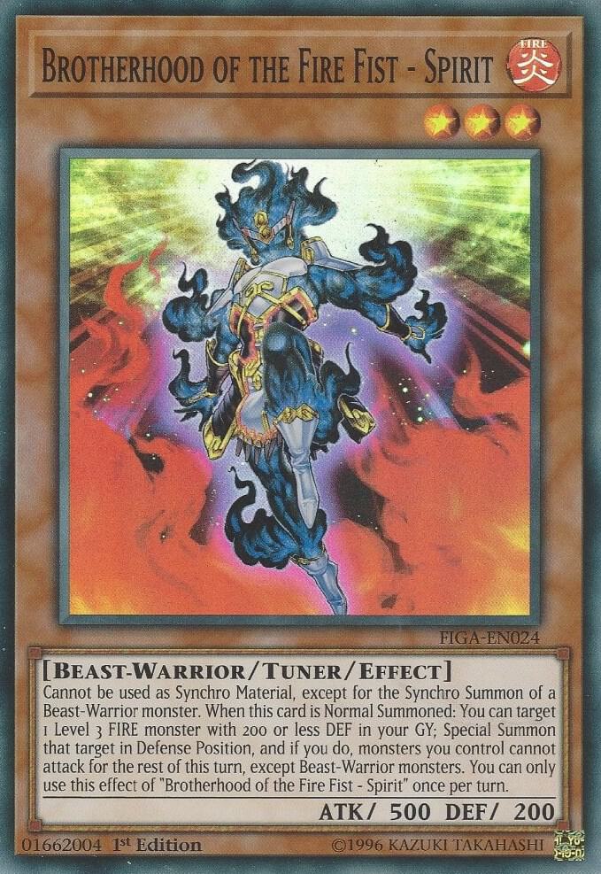 Brotherhood of the Fire Fist - Spirit (FIGA-EN024) (FIGA)