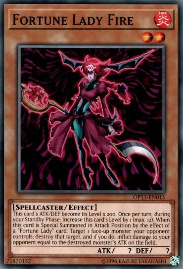 Fortune Lady Fire (OP11-EN015) (OP11)
