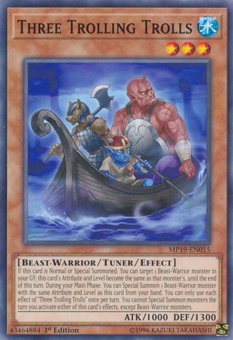 Three Trolling Trolls (MP19-EN015) (MP19)